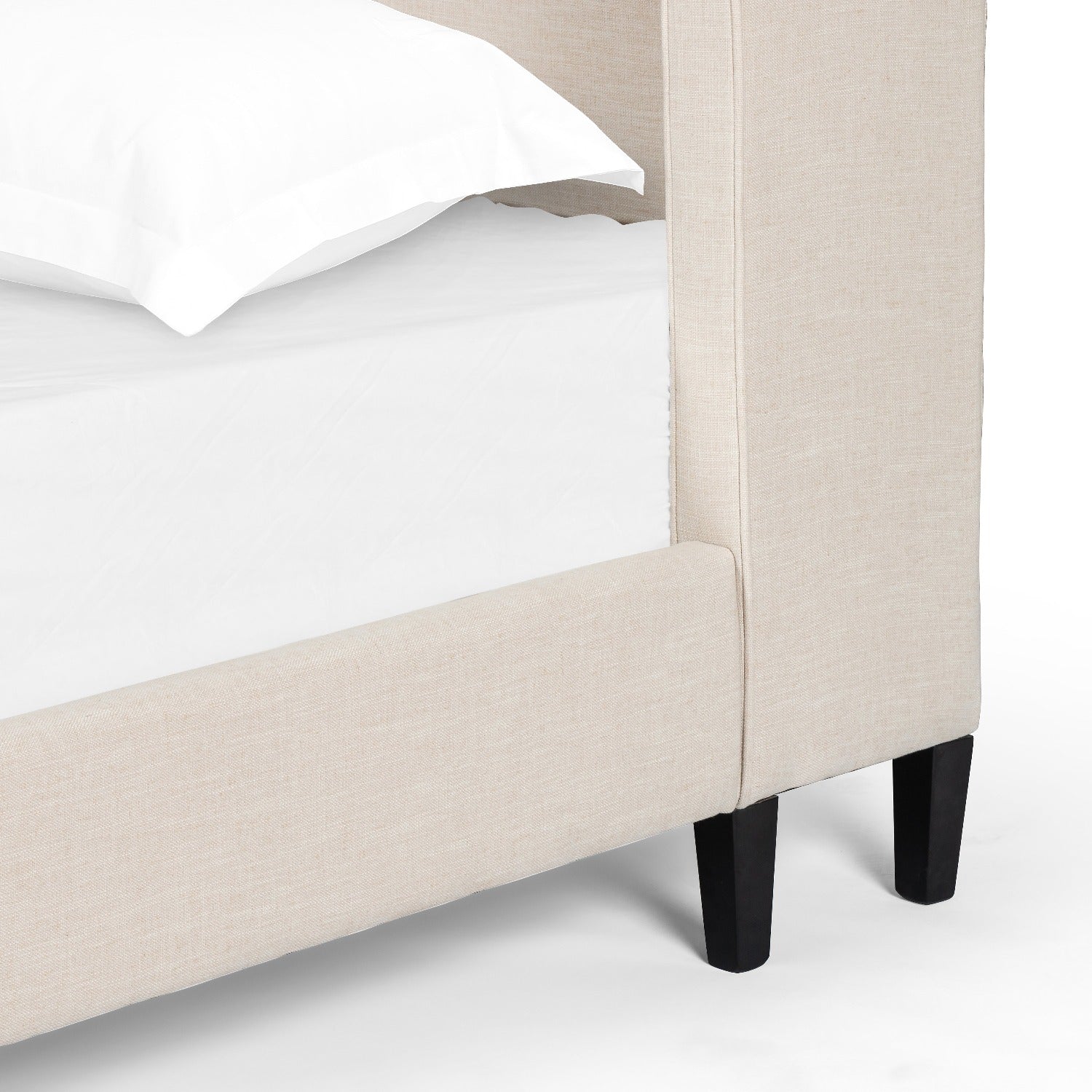 Madison Bed in Cambric Ivory