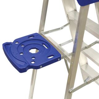 Louisville Ladder 10 ft. Aluminum Step Ladder with 250 lbs. Load Capacity Type I Duty Rating AS2110