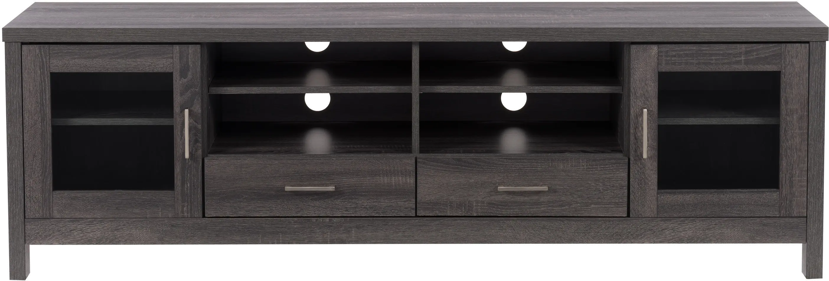 Hollywood Contemporary 71 Dark Grey TV Cabinet