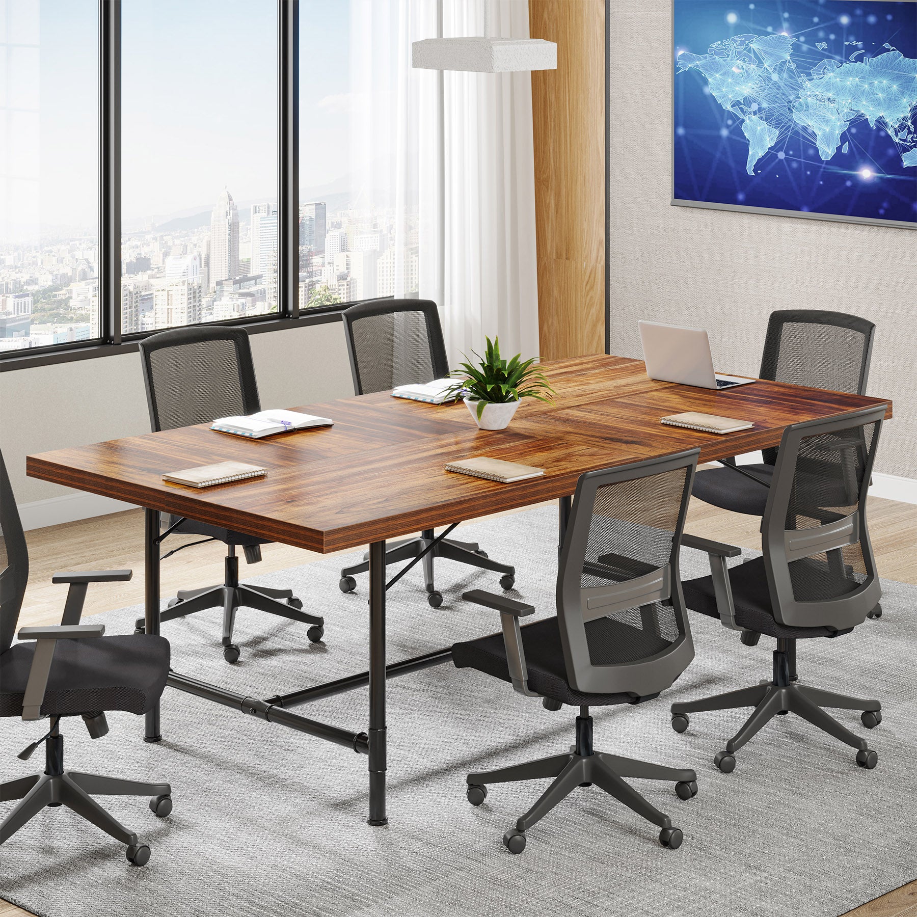 6FT Conference Table, 70.8