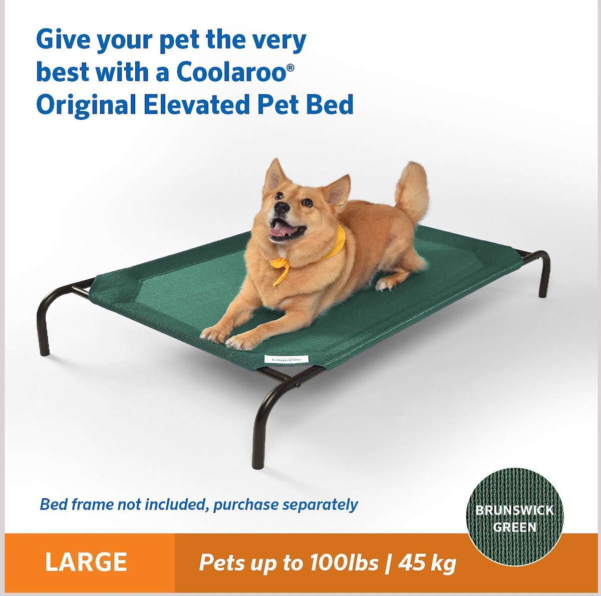 Coolaroo Replacement Cover for Steel-Framed Elevated Dog Bed