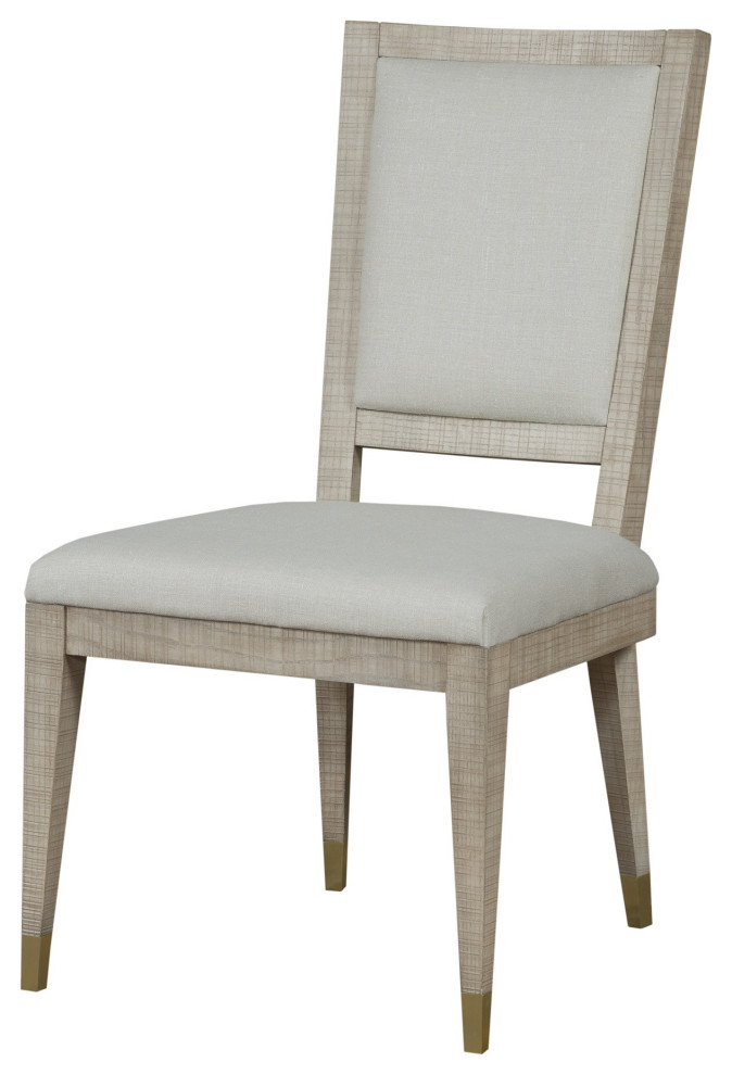 Frankfort Dining Chair Norman Ivory   Transitional   Dining Chairs   by Peachtree Fine Furniture  Houzz