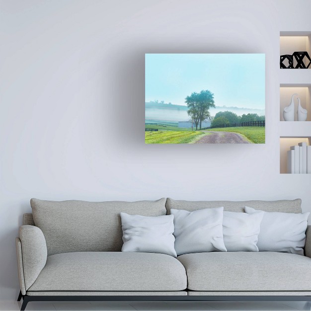 X 24 quot James Mcloughlin x27 farmscape Photo Vii x27 Unframed Canvas Art Trademark Fine Art