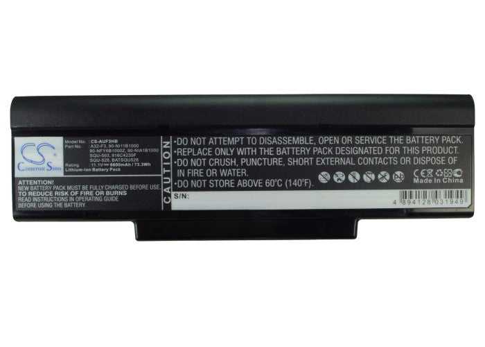 Advent 7093 QT5500 6600mAh Replacement Battery BatteryClerkcom Laptop and Notebook