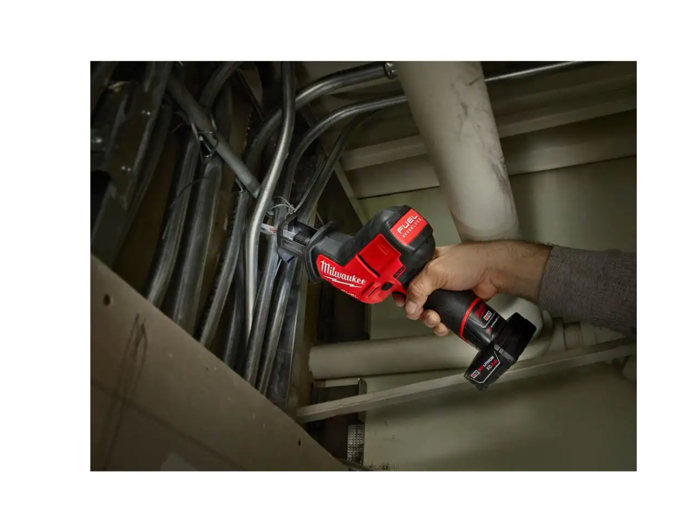 Milwaukee 2520-20 M12 FUEL 12V Lithium-Ion Brushless Cordless HACKZALL Reciprocating Saw (Tool-Only)