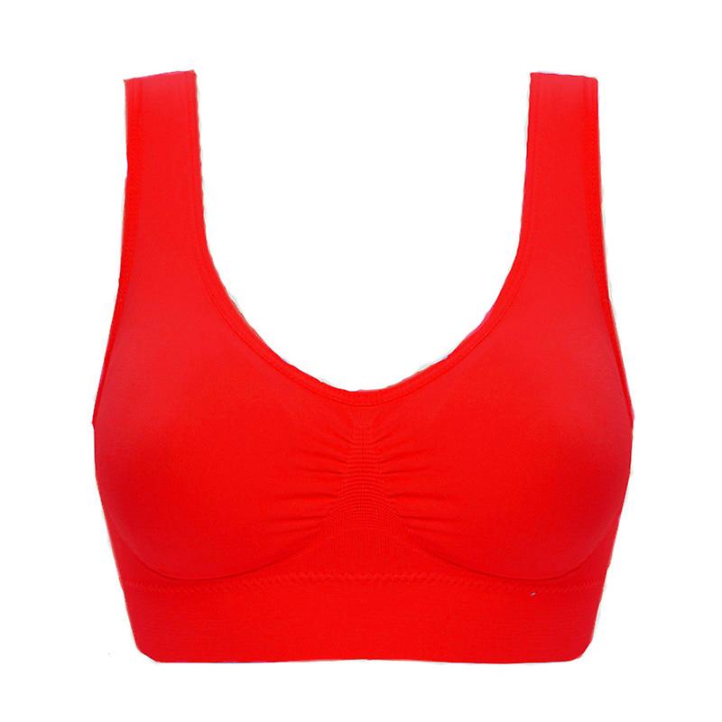 Women Yoga Bra Plus Size Padded No Underwire Lounging Bras  S