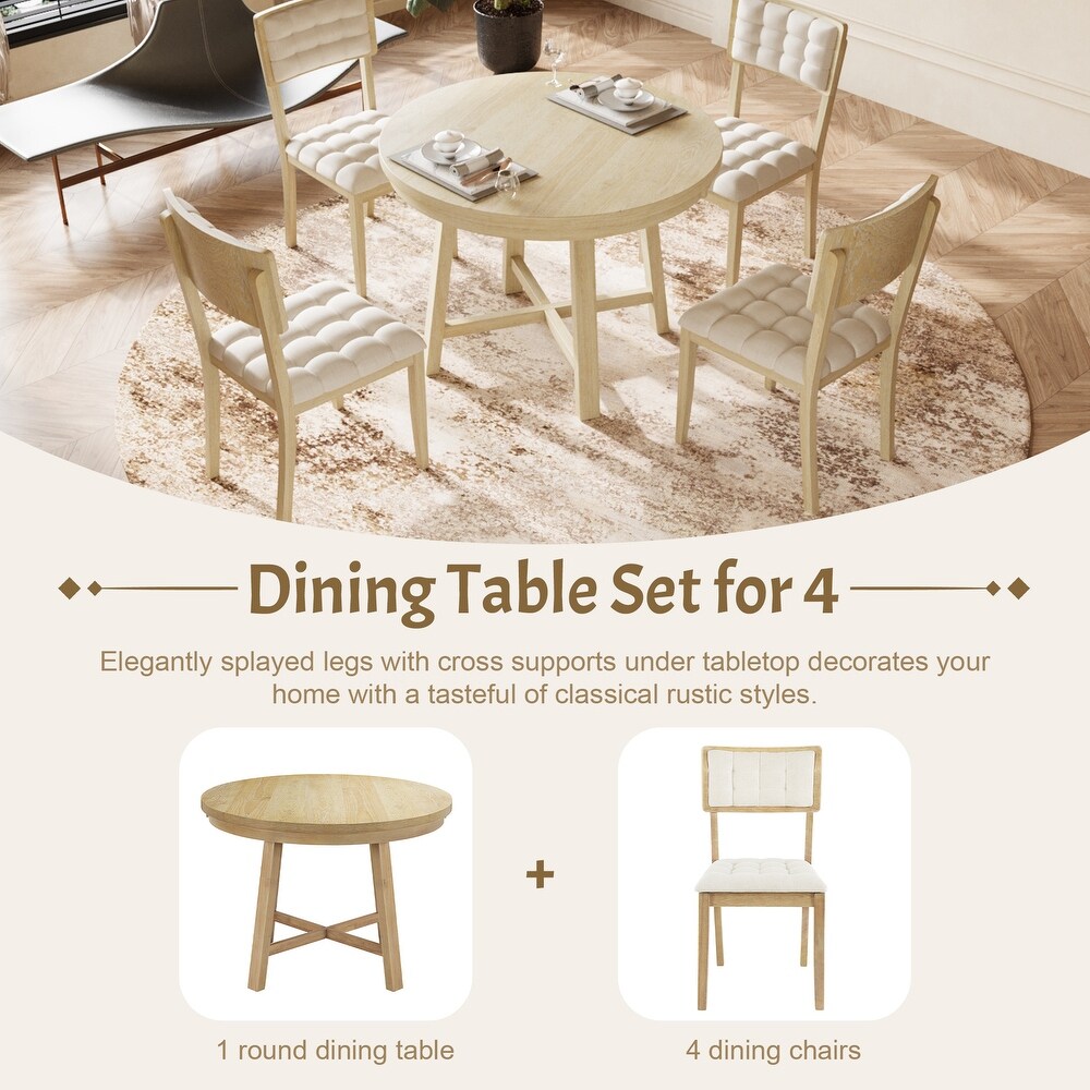 5 Piece Dining Table Set  42\