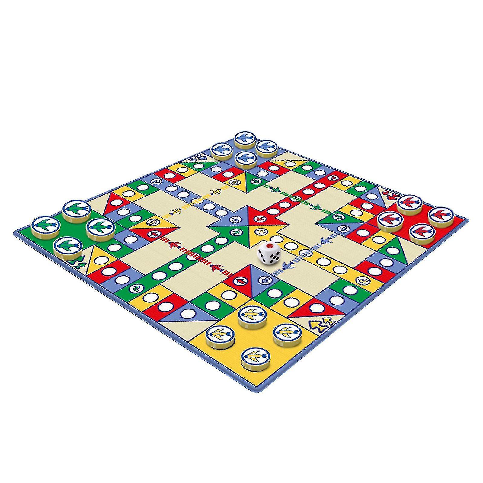 Flying Chess Carpet Children's Checkers Adult Game Chess Educational Toys Board Games