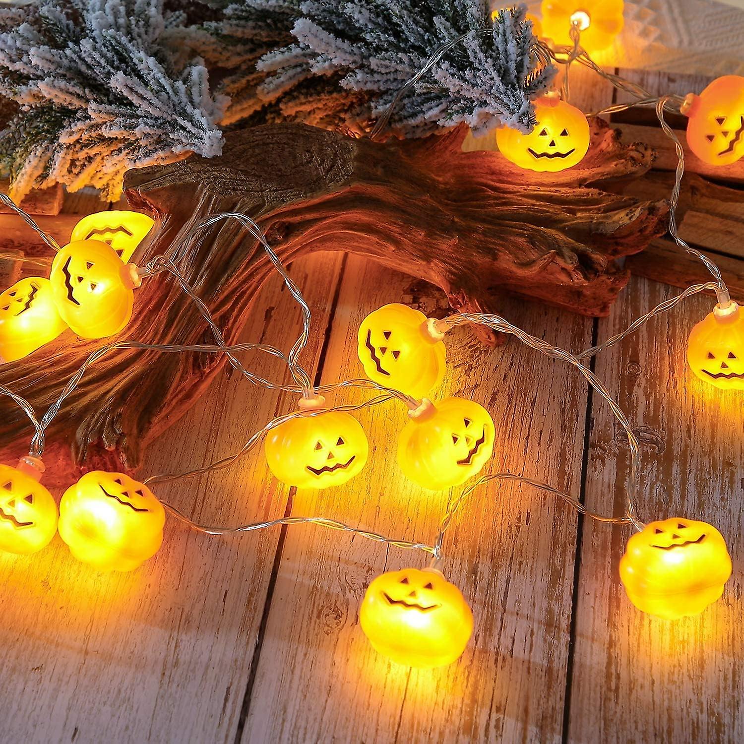 Halloween String Lights，3m 20 Led Halloween String Lights，halloween Decoration Lights，light Pumpkin Party Home Halloween Decoration