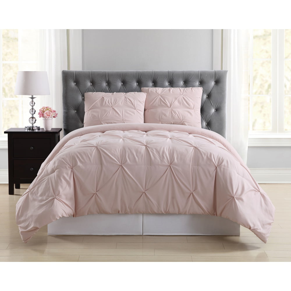 Truly Soft Pleated Microfiber Comforter Set