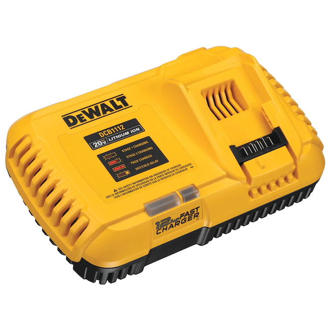 DEWALT DCB1112 20-Volt and FLEXVOLT 12 Amp Fan Cooled Fast Charger