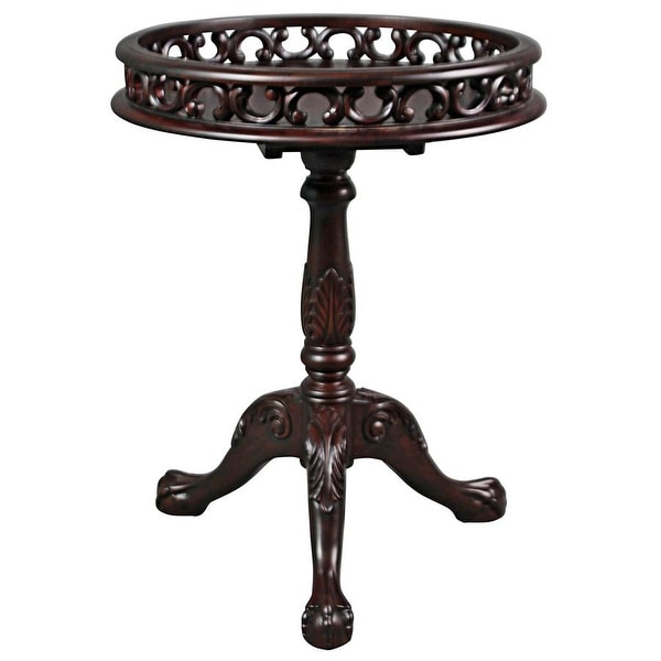 Design Toscano Lady Wentworth Pie Crust Tea Table