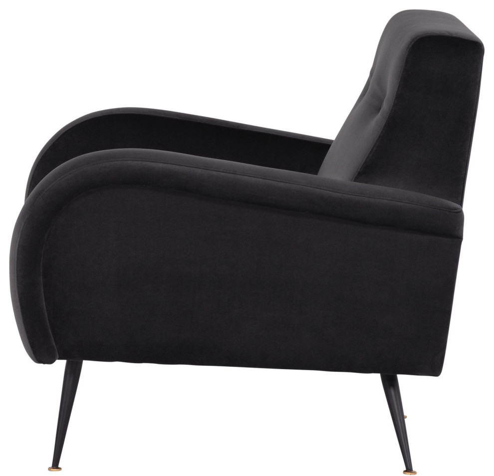 Nuevo Furniture Hugo Occasional Chair   Midcentury   Armchairs And Accent Chairs   by Unlimited Furniture Group  Houzz