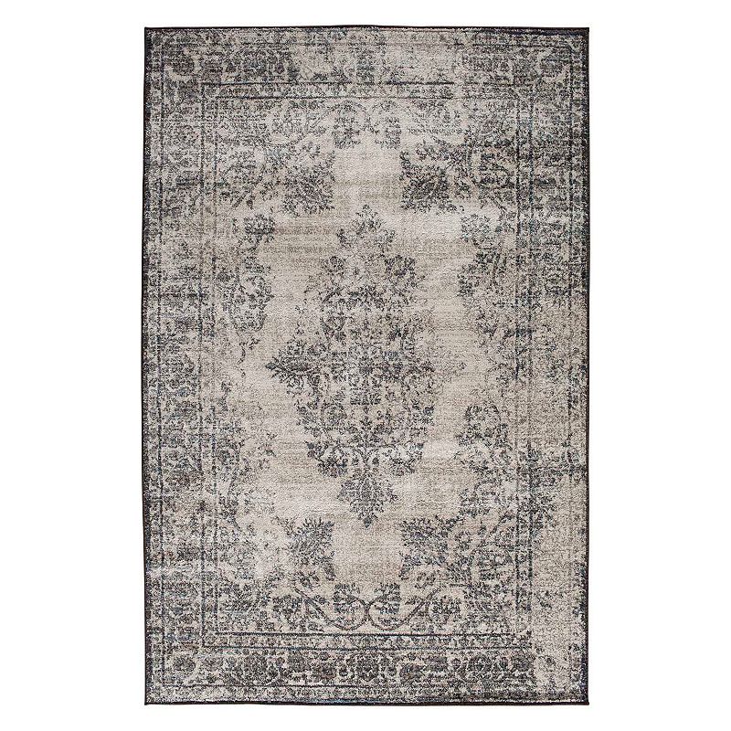 Loomaknoti Corso Goddard Framed Floral Rug