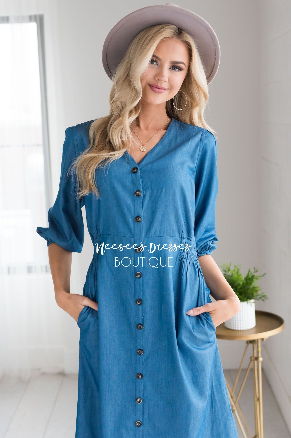 The Chara Denim Dress