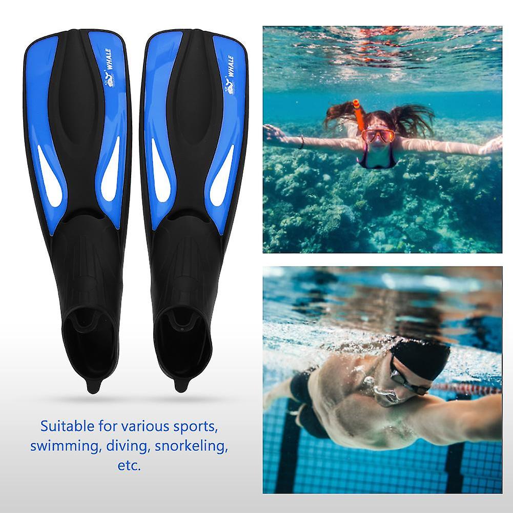 WHALE Swimming Snorkeling Diving Fin Foot Flippers Scuba Equipment Gear (S)