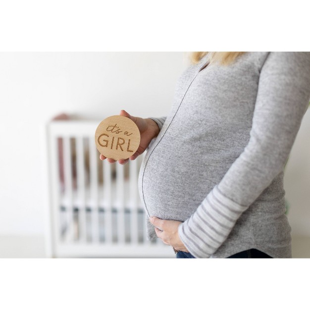 Pearhead Wooden Pregnancy Milestone Photo Props