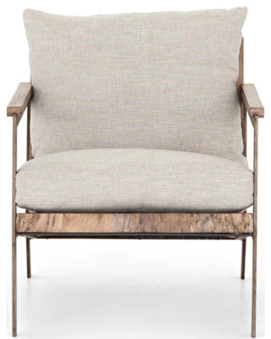 Zabel Chair   Industrial   Armchairs And Accent Chairs   by Marco Polo Imports  Houzz