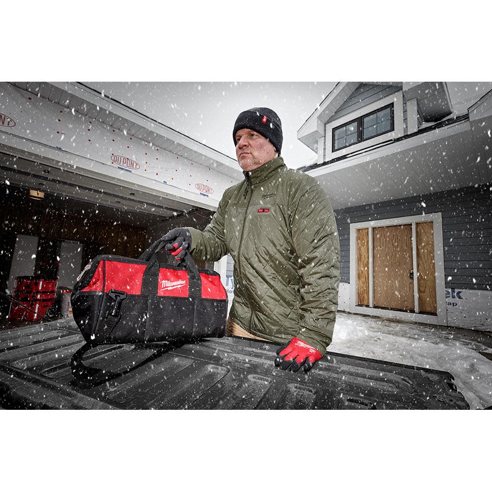 Milwaukee M12 Heated AXIS Jacket Kit XL Olive Green ;