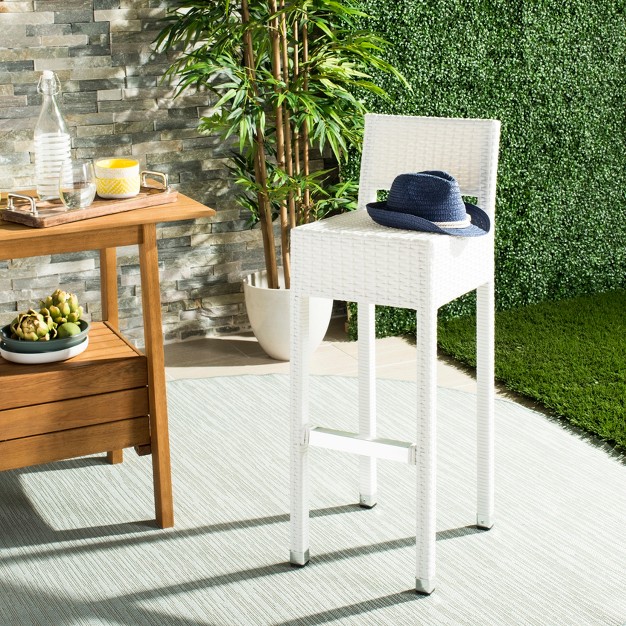 Landry Indoor Outdoor Bar Stool Safavieh