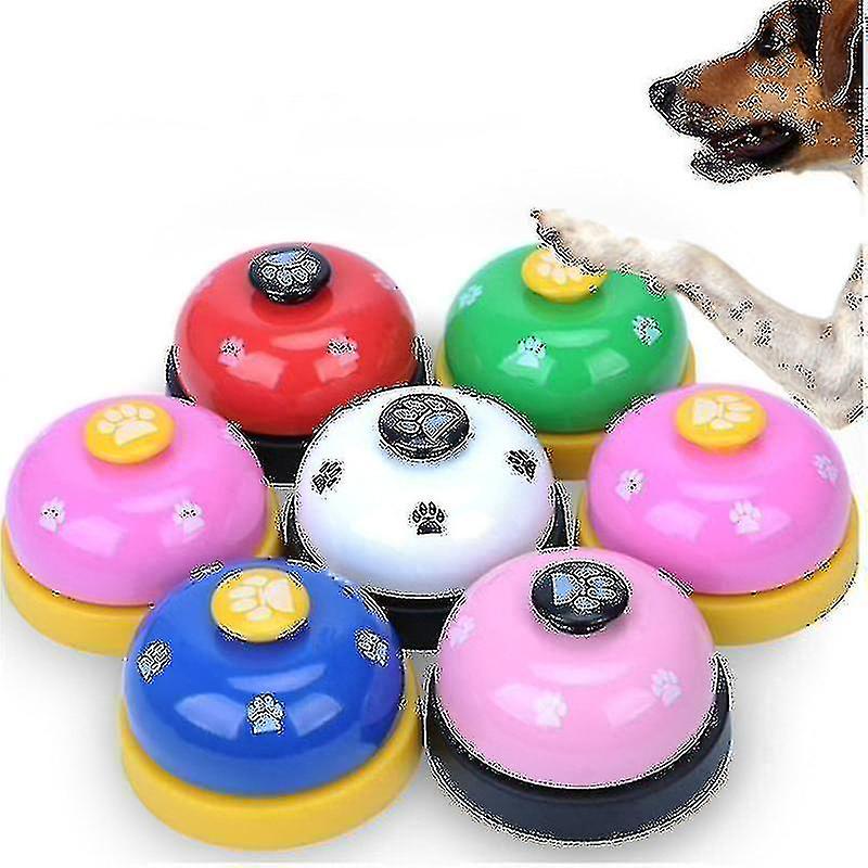 Creative Pet Bell Trainer， Cat Dog Toy Bellwhite+black