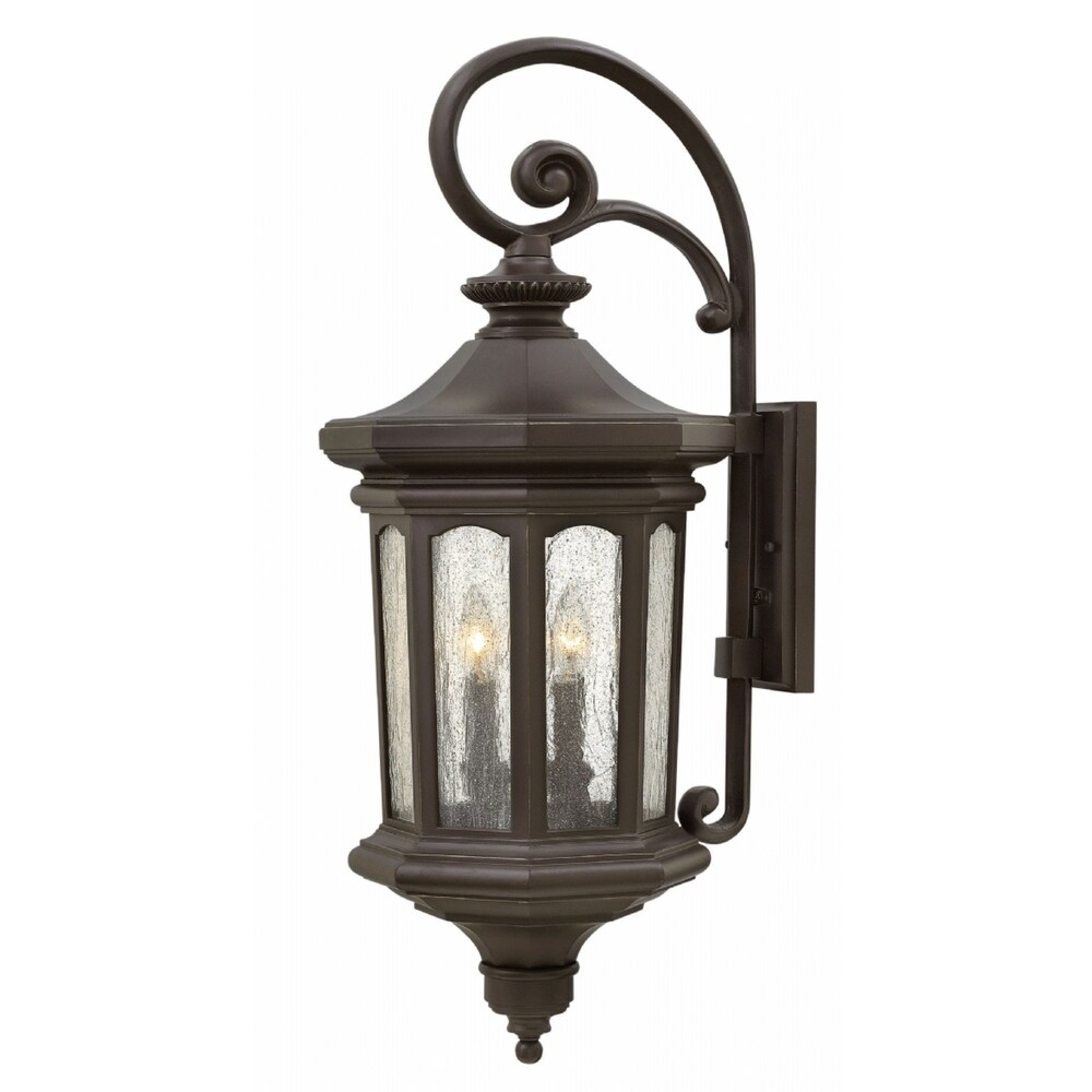 Hinkley Raley 4 Light Outdoor Wall Mount in Oil Rubbed Bronze