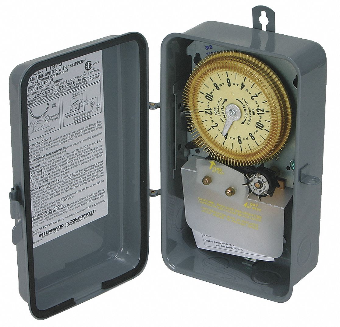 Intermatic Electromechanical Timer，Multi Operation  T1975R