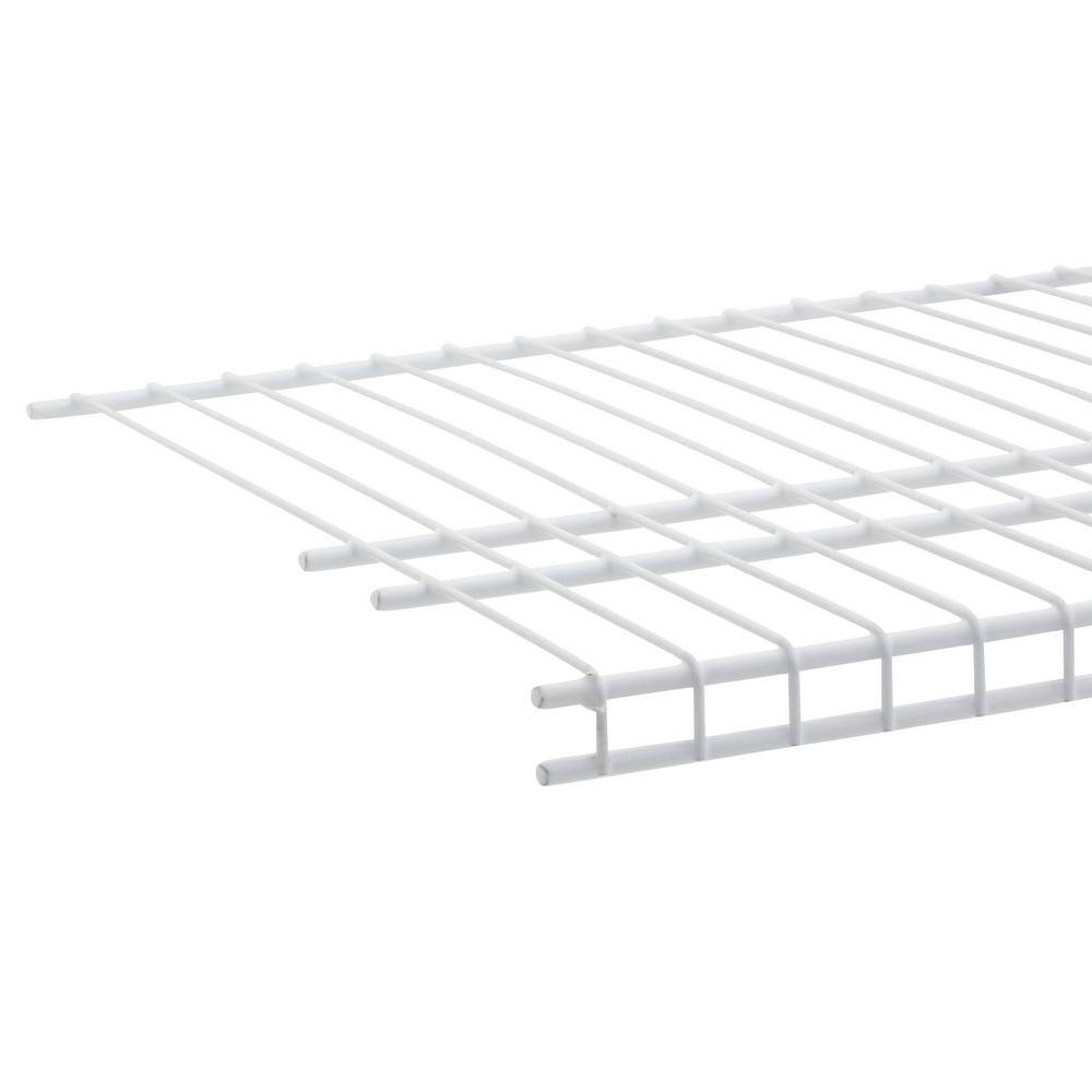 ClosetMaid SuperSlide 72 in. W x 16 in. D White Ventilated Wire Shelf 4735