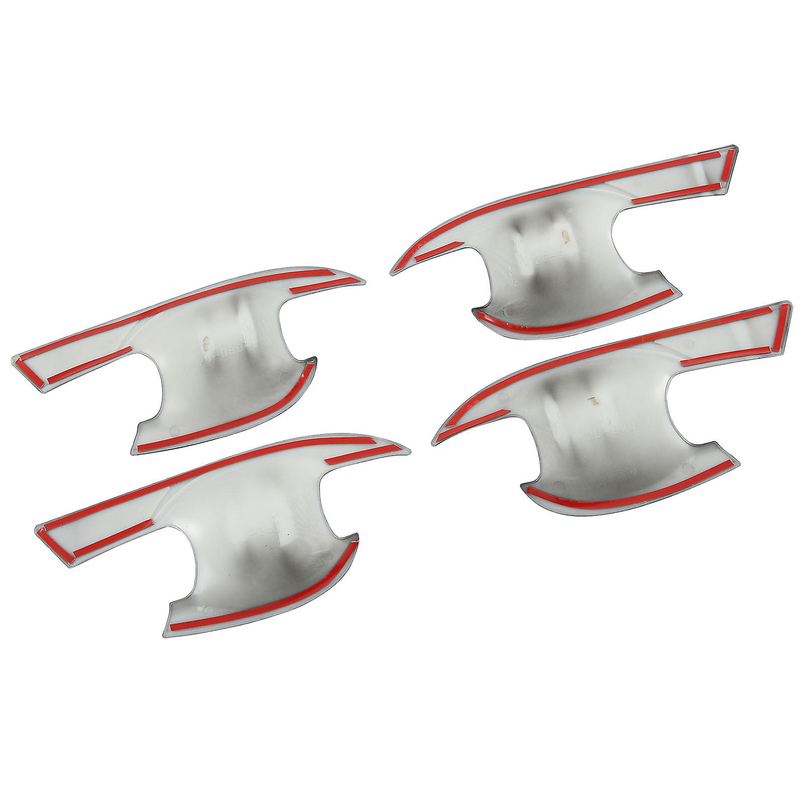 Abs Chrome 4 Pcs Door Handle Bowl Covers Trims For Honda Civic 11th 2022-2023