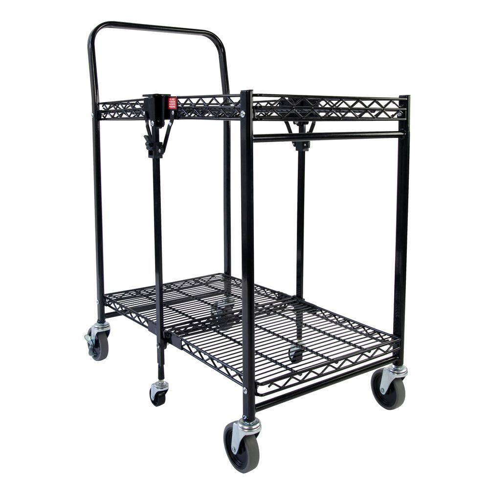 Bostitch Small Stowaway Folding Utility Cart in Black BSAC-SMBLK