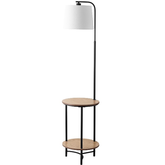 Henley Floor Lamp Matte Black Safavieh