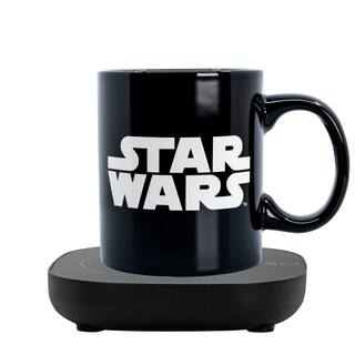 Uncanny Brands Star Wars 'A New Hope' Black Single-Cup Coffee Mug Warmer with Coffee Mug for Your Drip Coffee Maker MW1-SRW-NH1