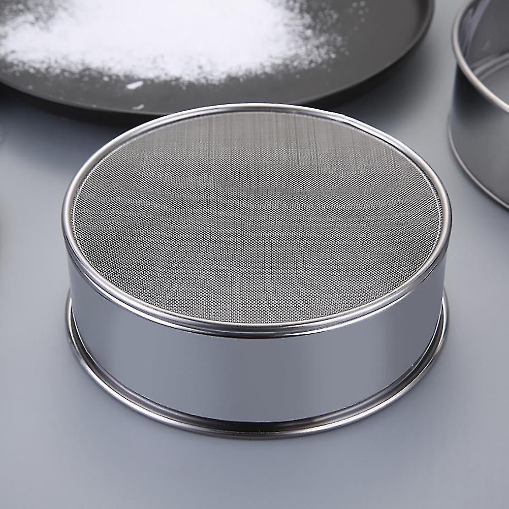 Stainless Steel Flour Sifting Sifter Sieve Strainer Cake Baking Household Kitchen Tools