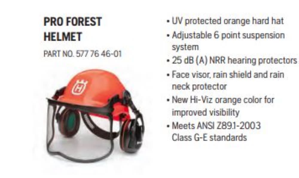 Husqvarna Construction Protective POWERKIT Technical Professional PPE Kit ;