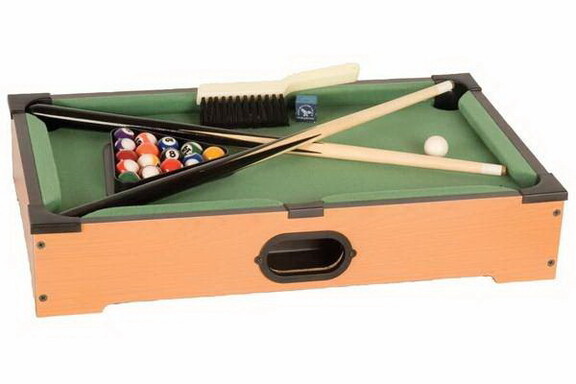 CHH 9004S 21 Mini Pool Table Top Game Set