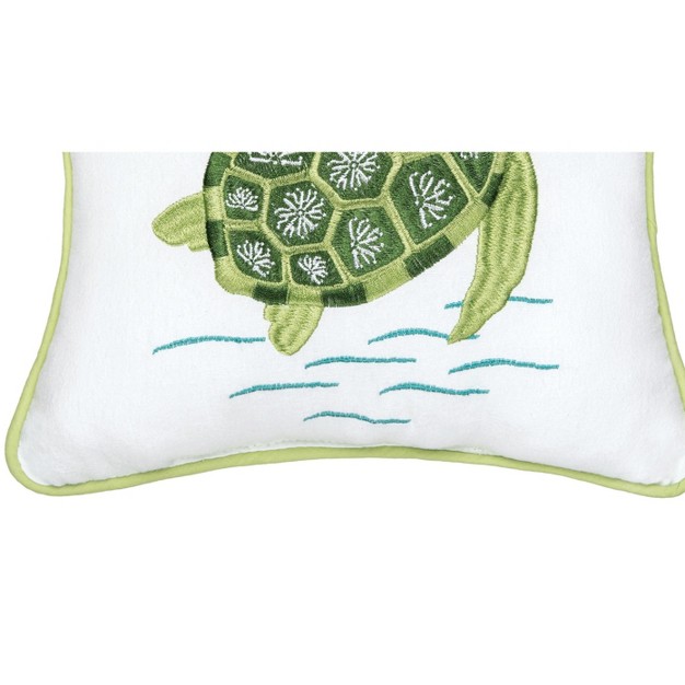 C amp f Home Green Turtle Pillow