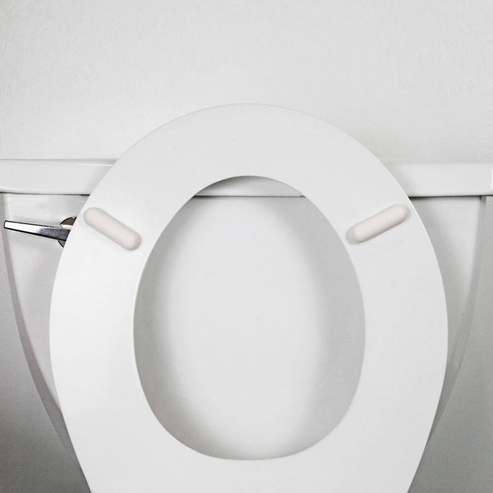 DANCO 4-Piece Toilet Seat Bumper Kit (2-Pack) 10062P