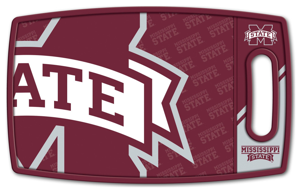 Mississippi State Bulldogs Logo Series Cutting Board   Traditional   Cutting Boards   by StadiumView Products  Houzz