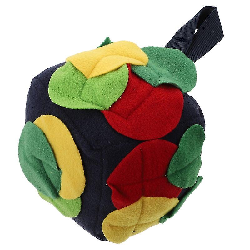 Interactive dog snuffle ball toy