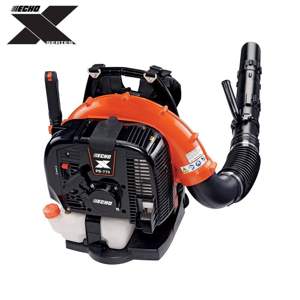 ECHO 234 MPH 756 CFM 63.3 cc Gas 2-Stroke X Series Backpack Leaf Blower with Hip Throttle PB-770H