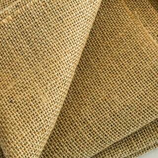 Agfabric 60 in. x 150 ft. Gardening Burlap Roll - Natural Burlap Fabric for Weed Barrier Tree Wrap Burlap Rustic Party Decor NJTR6050N1R