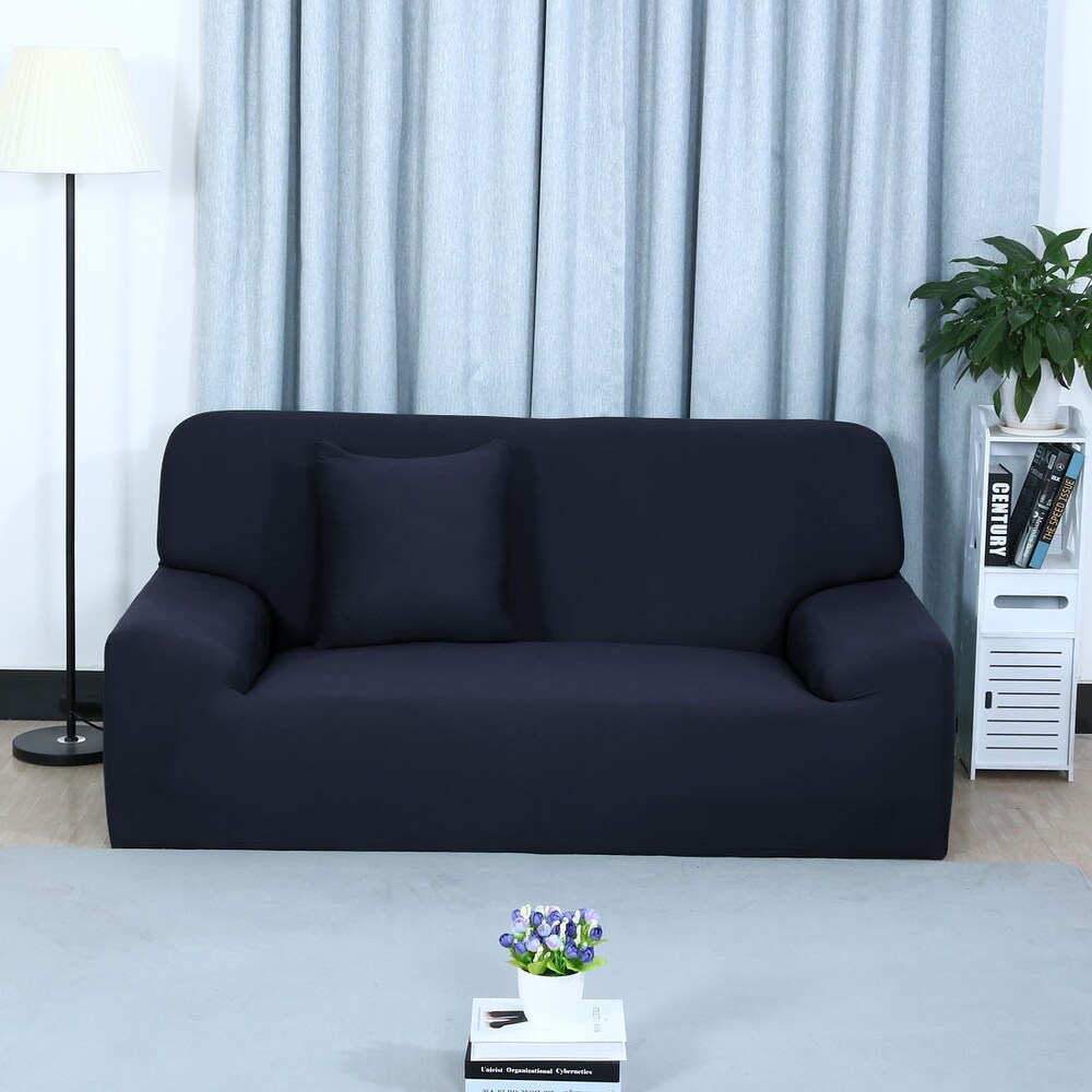 Stretch Sofa Chair Cover Loveseat Couch Sofa Slipcover Solid Color