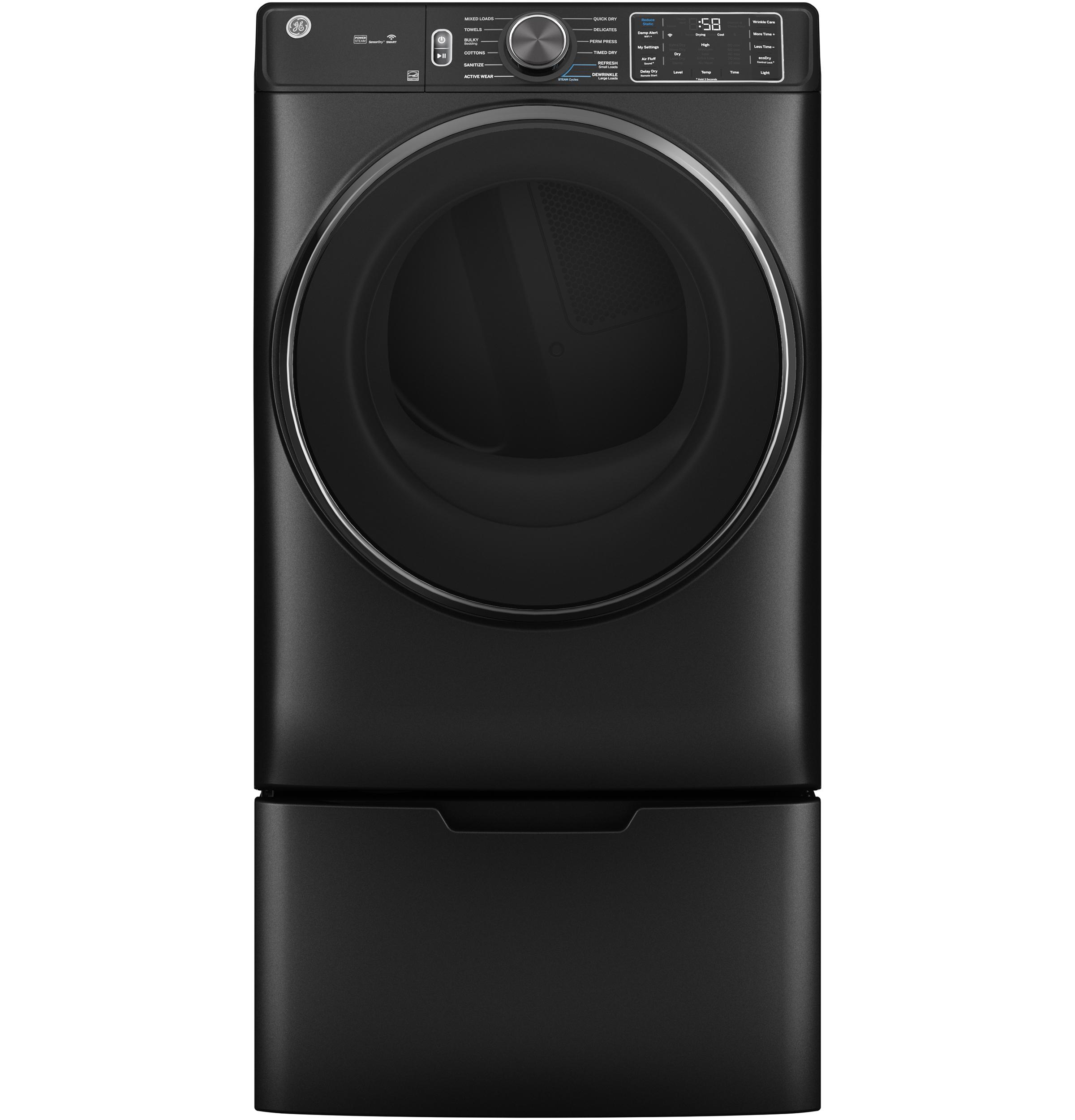 Ge Appliances GFD65ESPVDS Ge® 7.8 Cu. Ft. Capacity Smart Front Load Electric Dryer With Steam And Sanitize Cycle