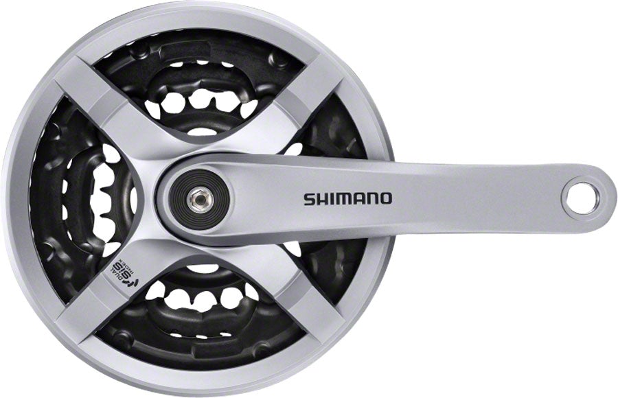 Shimano Tourney TY501 6-7-8 Spd Crankset - Silver