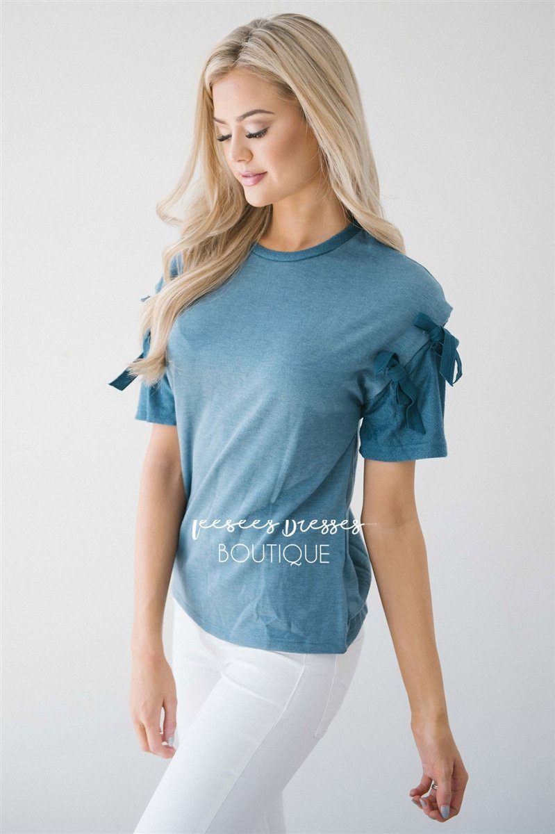 Double Tie Sleeve Top