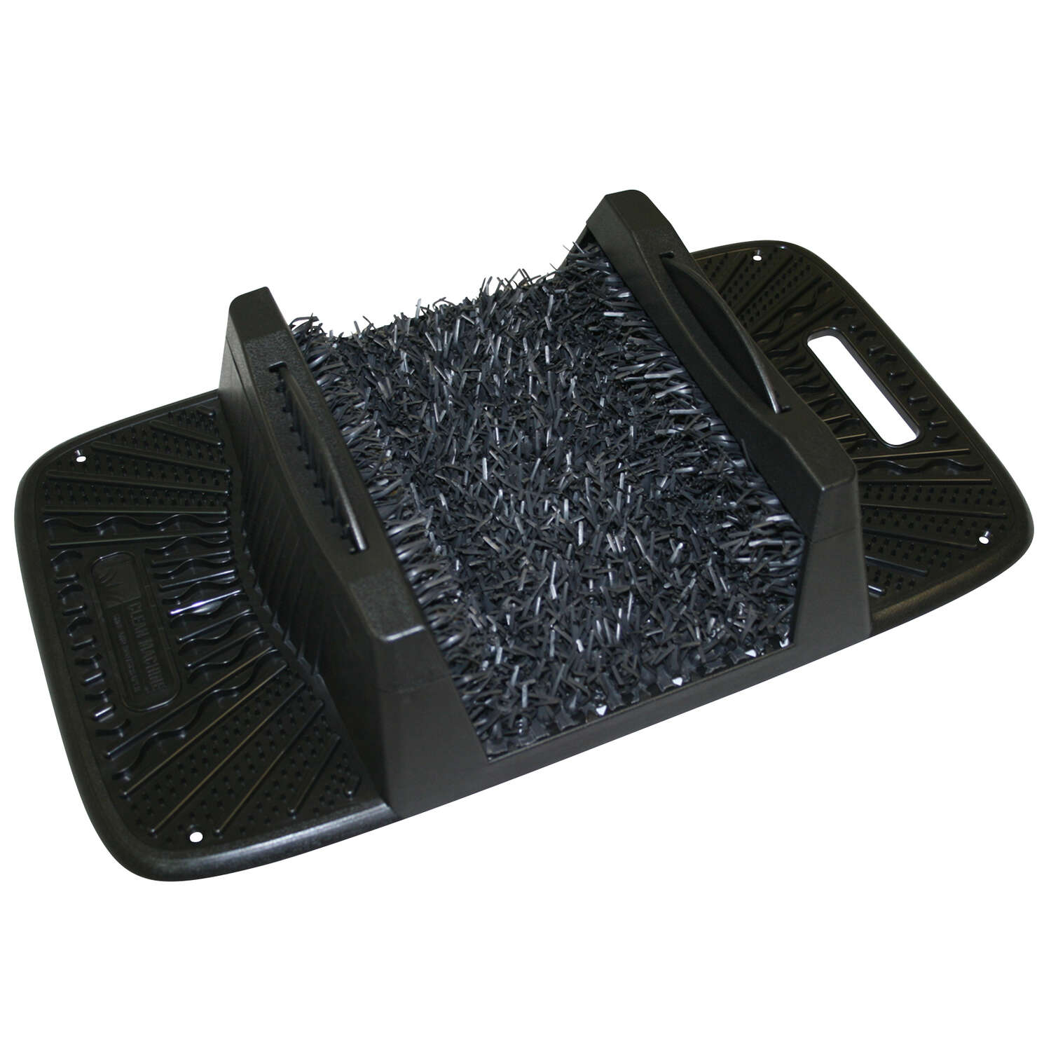 GrassWorx 17.5 in. L X 10 in. W Black/Gray AstroTurf Boot/Shoe Scraper