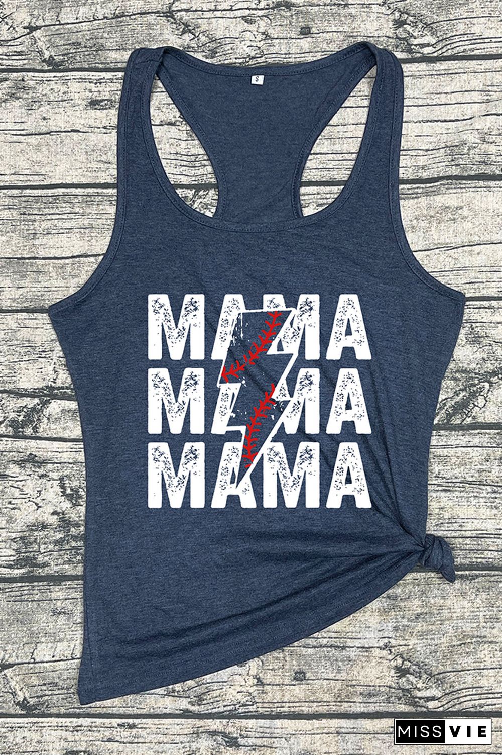 Mama Lightning Bolt Tank Top