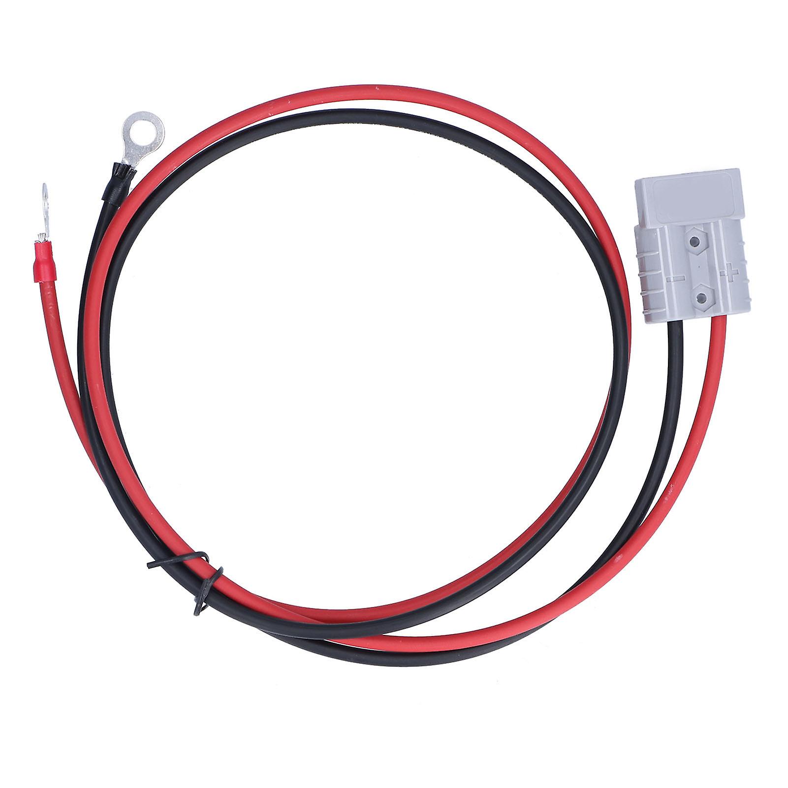 1m 50a 600v Wear Resistance Extension Cable To Connect 2.5mm And M8 Terminal Bolts