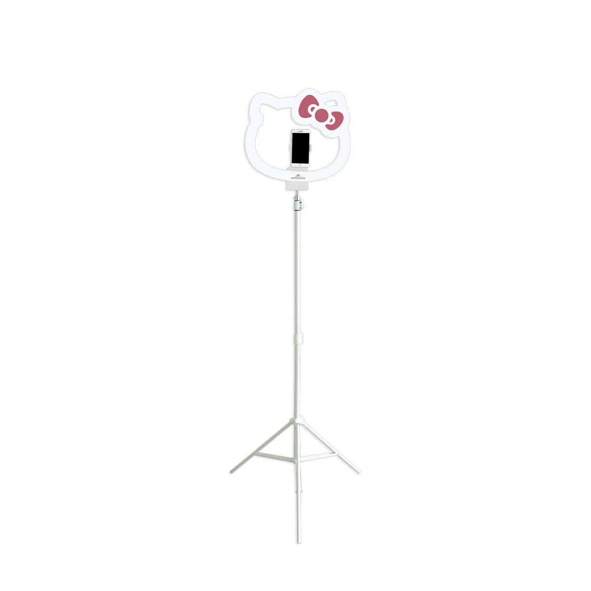 IVLR-LEDRINGHK18-WHT | Hello Kitty® 18” RGB Ring Light with Tripod