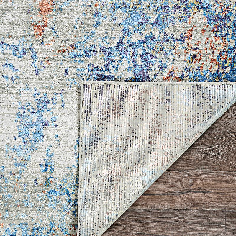 Couristan Vibrata Divergence Multi-Pastels Runner Rug